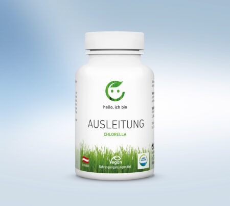 Ausleitung Chlorella Alge 80 Kapseln Vegan Nahrungsergänzungsmittel