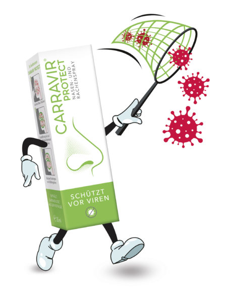 CARRAVIR® Protect Nasen- und Rachenspray 30ml++ 1,2mg/ml Carrageen – Bild 5