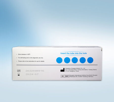 Clungene Covid-19 Antigen Rapid Test 5 Sets Rückseite