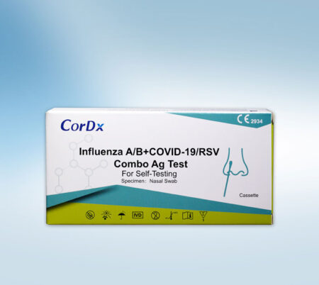 CorDx Influenza A/B Covid-19 Schnelltest