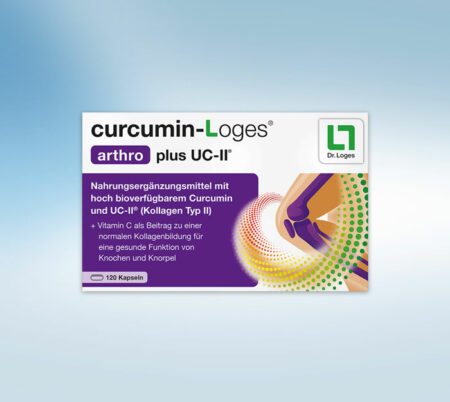 Curcumin Loges Arthro Plus UC-II 120 Kapseln