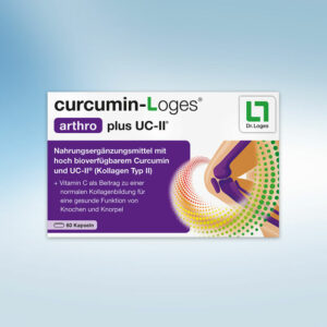 Curcumin Loges arthro plus UC-II 60 Kapseln