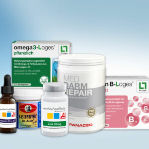 Darmfit Paket bestehend aus 6 ausgewählten Produkten für einen gesunden Darm