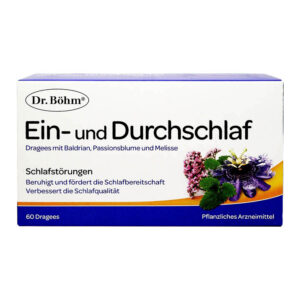 Dr. Böhm® Ein- & Durchschlaf Dragees | Pflanzlich schlafen
