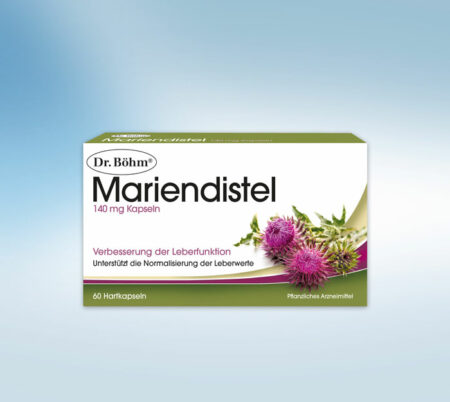 Dr. Böhm Mariendistel 140 mg Kapseln 60 Stück