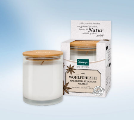 KNEIPP® Duftkerze "Wohlfühlzeit" 145 g