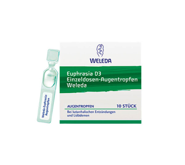 EUPHRASIA D3 WELEDA EINZELDOSEN AUGENTROPFEN | 10x0,4ml
