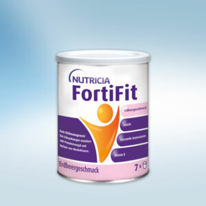 FortiFit Pulver mit Erdbeergeschmack 280g in Dose