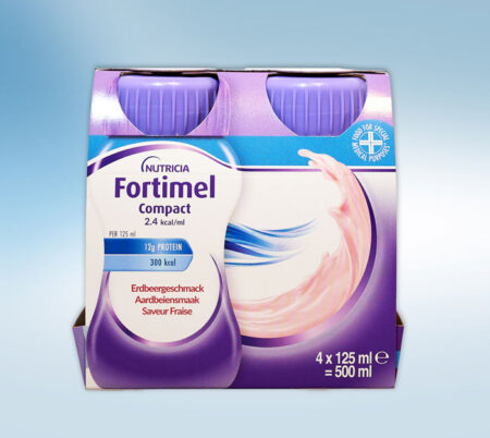 FORTIMEL COMPACT 2.4 ERDBEERE ++ 4 STÜCK