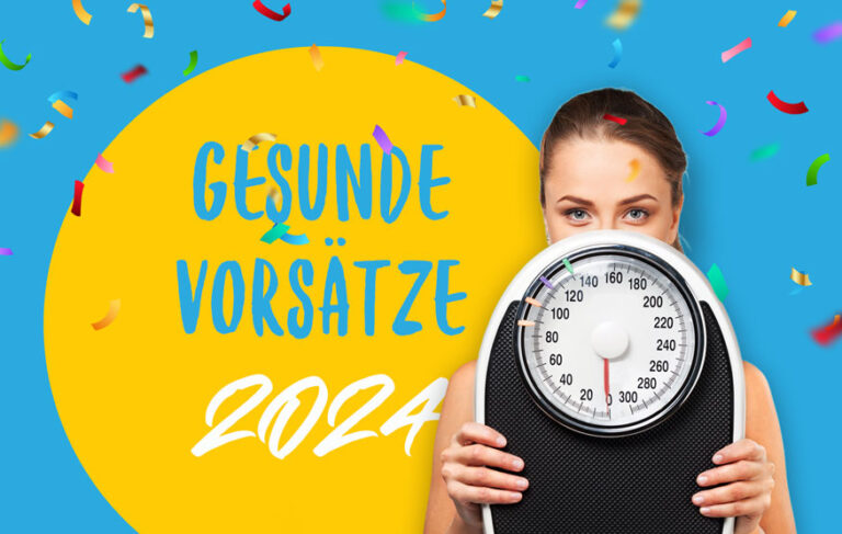 Gesunde Vorsätze 2024 - Abnehmen