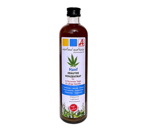 Hanf Kräuterkonzentrat 350ml | entspannte Tage und ruhige Nächte