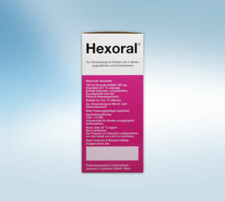 Hexoral Lösung zum Gurgeln 200ml Inhaltsangaben