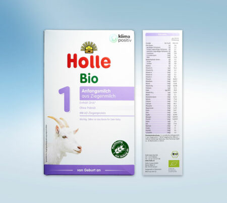 HOLLE BIO-ANFANGSMILCH 1 ++  AUS ZIEGENMILCH ++ Demeter Qualität ++ 400g – Bild 3