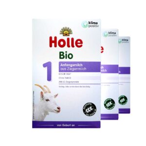 Holle Bio-Anfangsmilch 1 aus Ziegenmilch – 3-er Pack