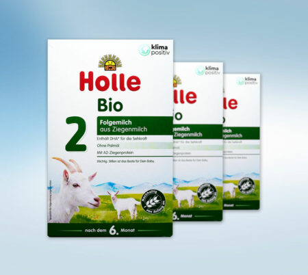 Holle Bio Folgemilch aus Ziegenmilch 3er Set