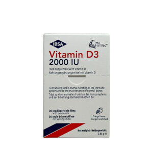 IBSA Vitamin D3 30 Schmelzfilme mit Orangen-Geschmack