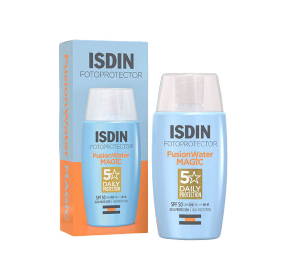 ISDIN fotoprotector Fusion Water Magic LSF 50 ultraleichter Sonnenschutz für die tägliche Anwendung 50ml