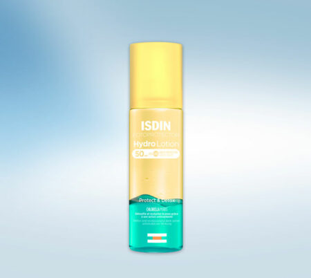 ISDIN Fotoprotector Hydrolotion LSF 50 2-phasiger Sonnenschutz mit Detox-Effekt 200ml