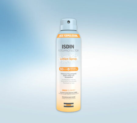 ISDIN fotoprotector Lotion Spray LSF 50 spendet Feuchtigkeit 250 ml