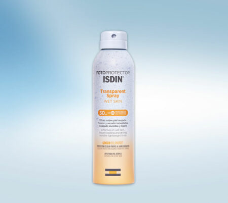 ISDIN Fotoprotector Transparent Spray Wet Skin LSF 30 Sonnenschutz-Spray für nasse Haut 250 ml