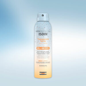 ISDIN Fotoprotector Transparent Spray Wet Skin LSF 50 Sonnenschutz Spray für nasse Haut 250 ml
