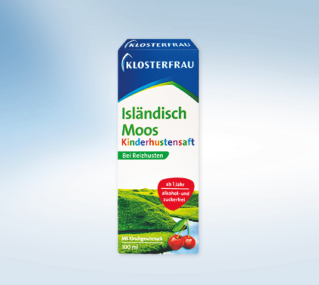 Klosterfrau® Isländisch Moos Kinderhustensaft mit Kirschgeschmack 100ml