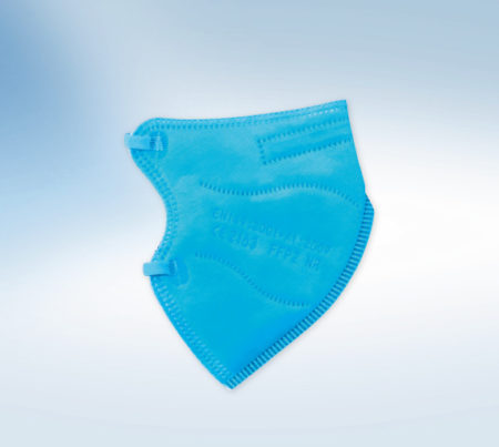 FFP2 MASKE in small HELLBLAU ++10 Stück