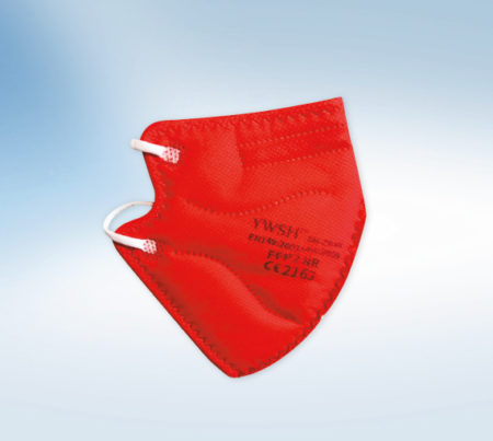 FFP2 MASKE in small ROT ++10 Stück