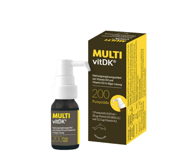 MultiVit DK Spray kaufen | Vitamin D3 + K2 zur direkten Aufnahme