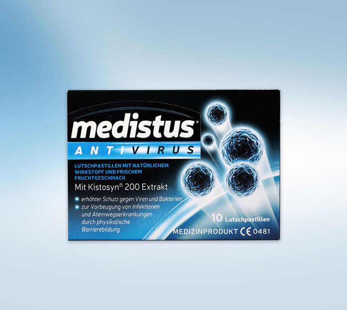 Medistus Antivirus mit Kistosyn 200 Extrakt 10 Lutschpastillen