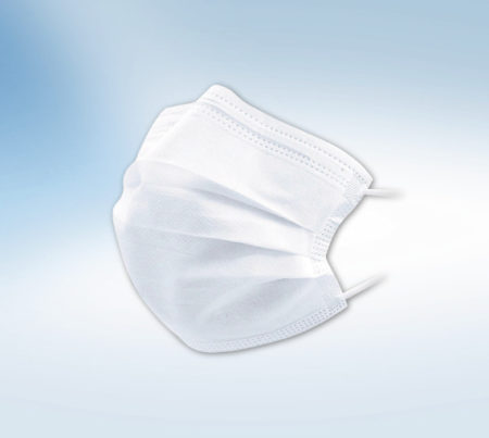 MEDIZINISCHE KINDERMASKE ++ weiß ++ 50 Stück ++ HYPOALLERGEN ++ 3-LAGIG