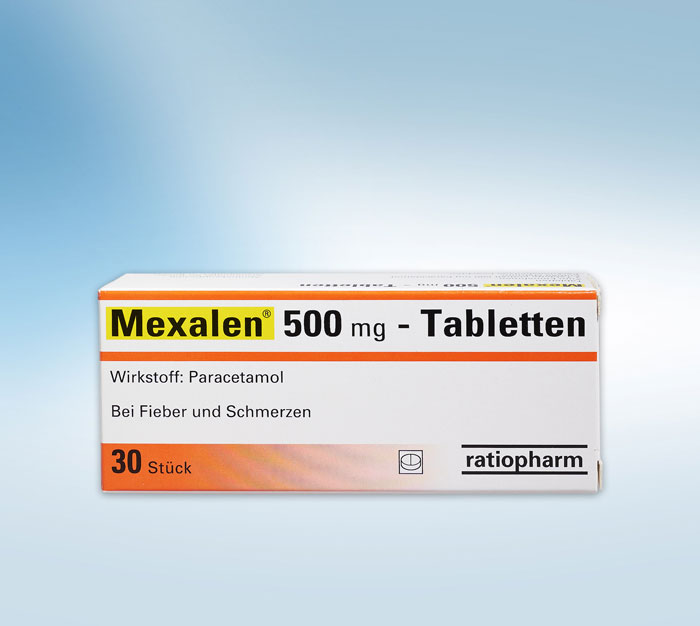 Mexalen 500mg 30 Tabletten