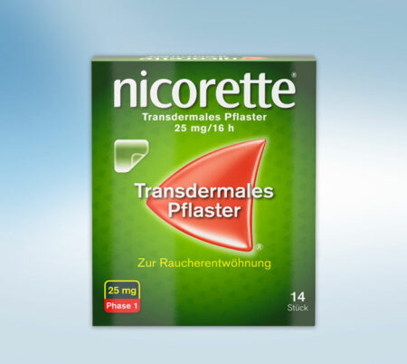 Nicorette transdermales Pflaster zur Raucherentwöhnung 25 mg/16 h und 14 Stück