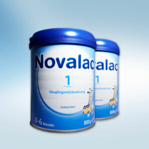 Novalac 1 doppelpack 2x 800g Säuglingsmilchnahrung für Babys