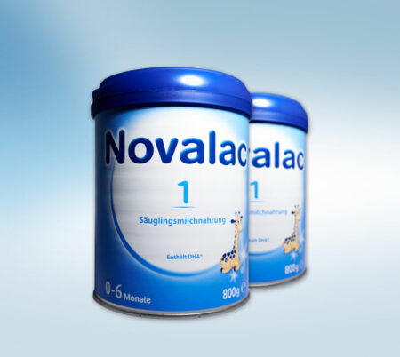 Novalac 1 doppelpack 2x 800g Säuglingsmilchnahrung für Babys