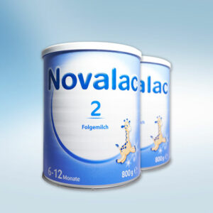 Novalac 2 Doppelpack 2x 800g Folgemilch für Babys