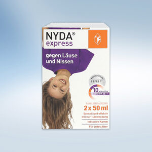 NYDA express Pumpspray Verpackung