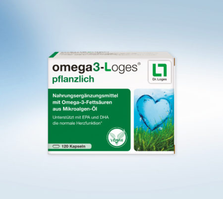OMEGA 3-LOGES® pflanzlich KPS 120 Stück ++ 100%vegan