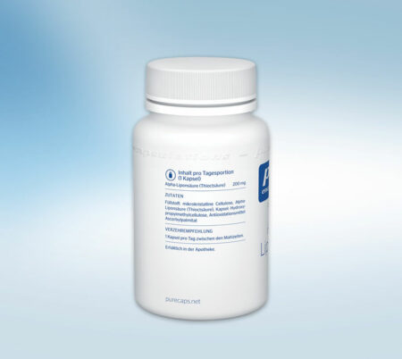 Pure Encapsulation Alpha Liponsäure 200mg 60 Kapseln Zutaten