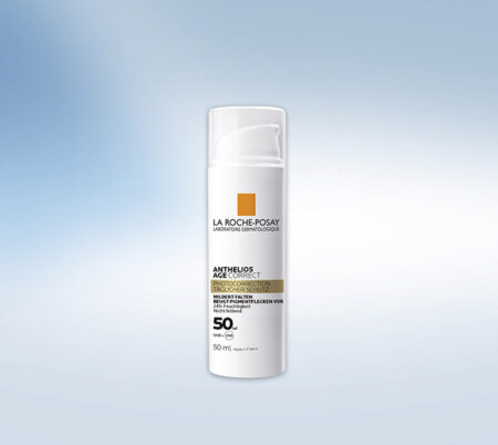 Sonnenpflege von La Roche Posay Anthelios Anti Age LSF 50 50ml milderd Falten beugt Pigmentflecken vor