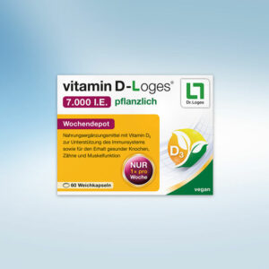 Vitamin D-Loges 7.000 IE 60 pflanzlich Kapseln
