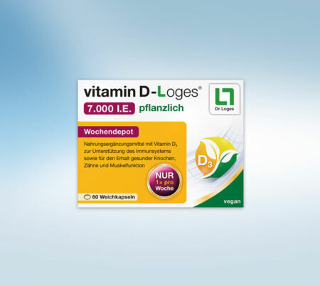 Vitamin D-Loges 7.000 IE 60 pflanzlich Kapseln