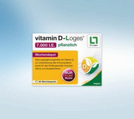 Vitamin D-Loges 7.000 IE 30 pflanzlich Kapseln
