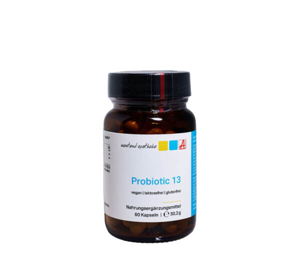 Westend Probiotic 13 Kapseln | 6 Mrd. Kulturen für den Darm