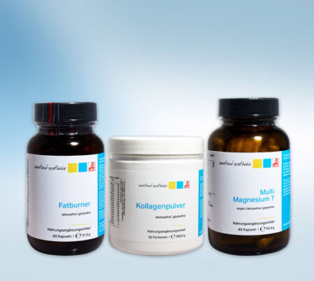 Westend Sport Paket bestehend aus Kollagenpulver, Multi magnesium 7 und Fatburner