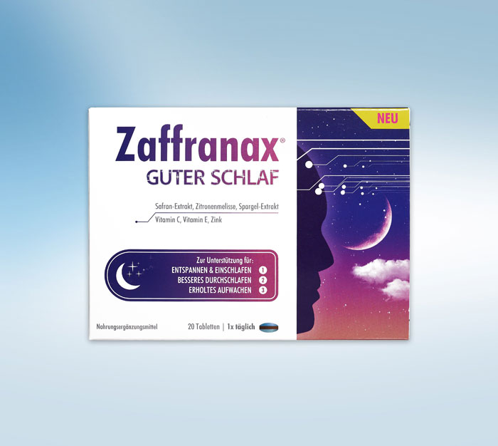 Zaffranax Guter Schlaf 20 Tabletten