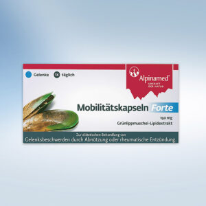 Alpinamed Mobilitätskapseln mit Grünlippenmuschelextrakt