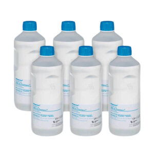 Ampuwa Spüllösung steril im 6er-Pack mit je 1000 ml Kunststoffflaschen