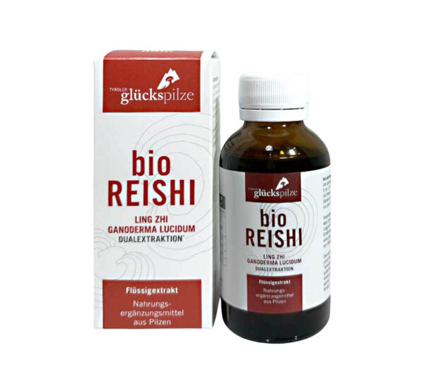 Bio Reishi Flüssigextrakt kaufen | Tyroler Glückspilze