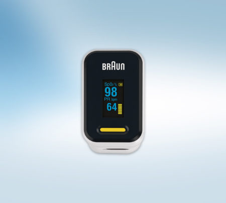 BRAUN PULSOXIMETER ++ Fingerclip Pulsoximeter